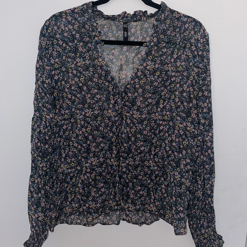 Floral Blouse NWOT